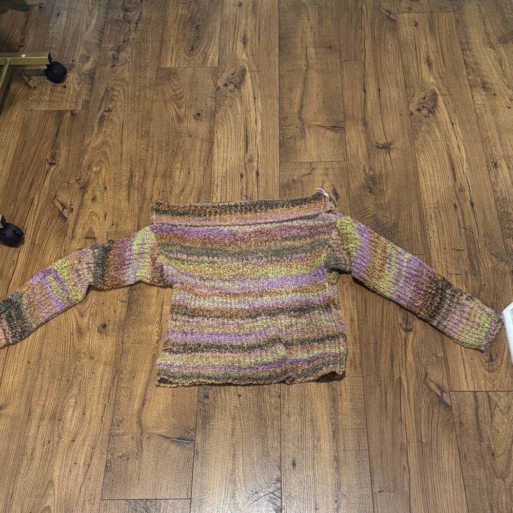 Fashion Nova Earthy Tones Off-Shoulder Sweater